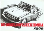 Honda S800 Brochure 13