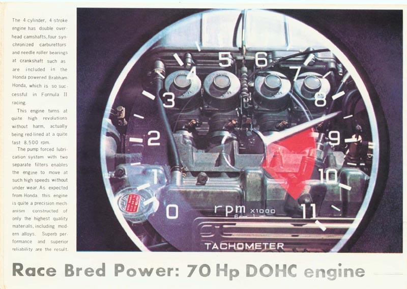 Honda S800 Brochure Page 5