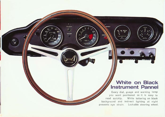 Honda S800 Brochure Page 4