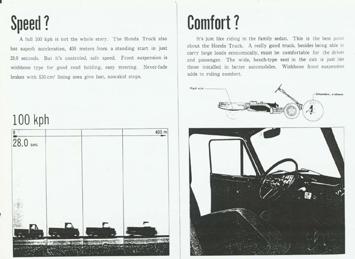 Honda T360 Brochure Page 3